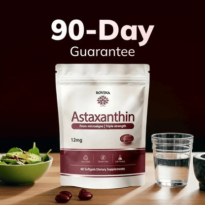 Rovinalife Astaxanthin - Nature's Most Powerful Antioxidant for Whole Body Support & Cellular Protection